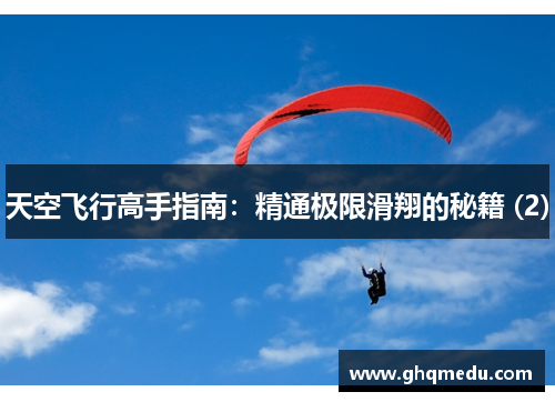 天空飞行高手指南：精通极限滑翔的秘籍 (2)